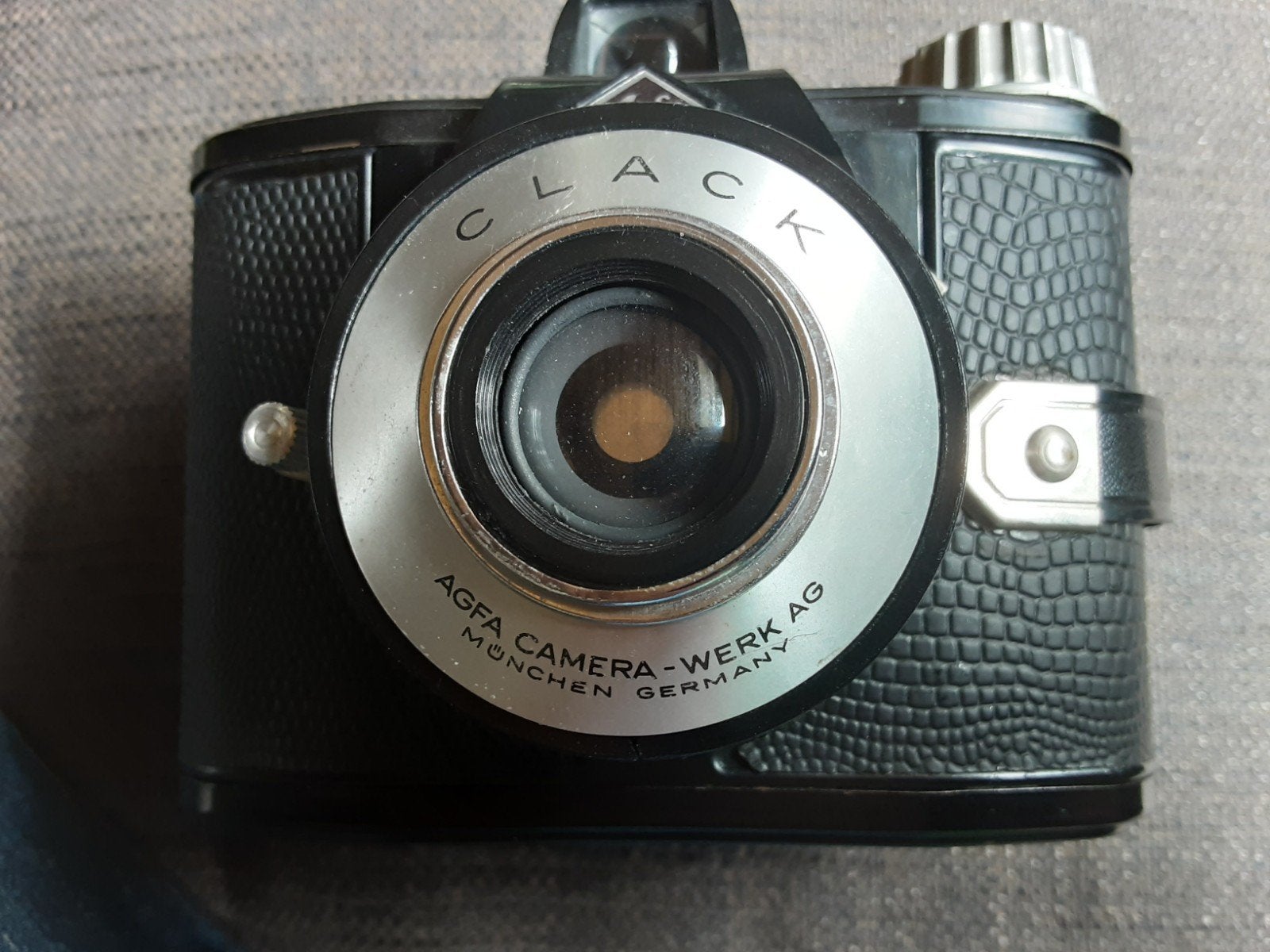 Vintage Agfa Clack Camera - Klassieke Fotografie, Ophalen of Verzenden, Gebruikt, Compact, Overige Merken