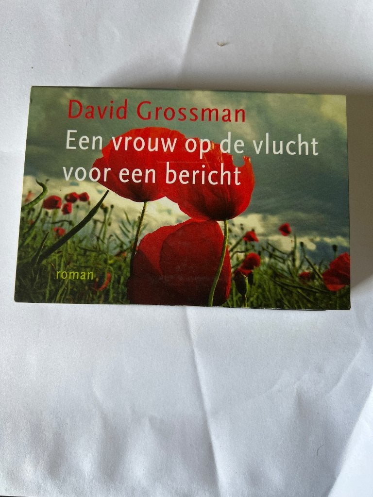 David Grossman – Een vrouw op de vlucht voor bericht  DL 354, Boeken, Ophalen of Verzenden, Zo goed als nieuw, David Grossman