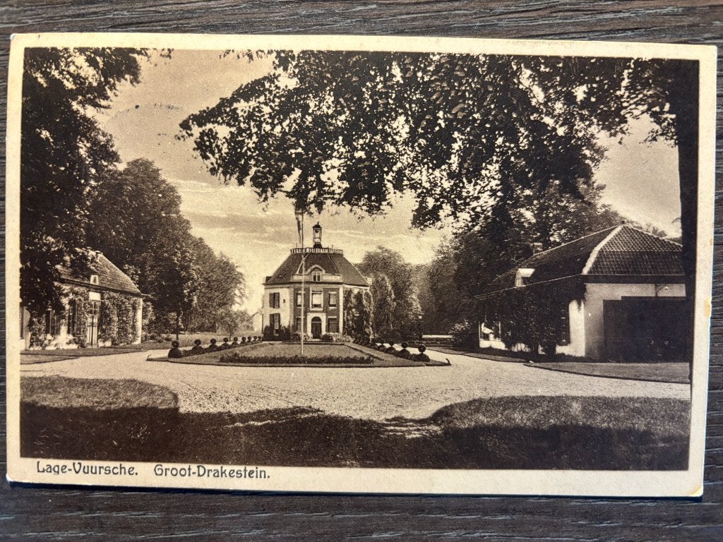 Ansichtkaart Lage Vuursche - Groot-Drakenstein, Ophalen of Verzenden, 1920 tot 1940, Gelopen, Utrecht