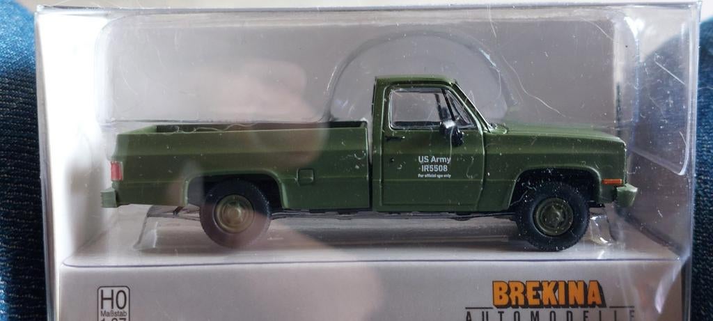H0LK 0508 DIVERSE CHEVROLETS 1/87, Hobby en Vrije tijd, Modelauto's | 1:87, Ophalen of Verzenden, Nieuw, Auto, Brekina