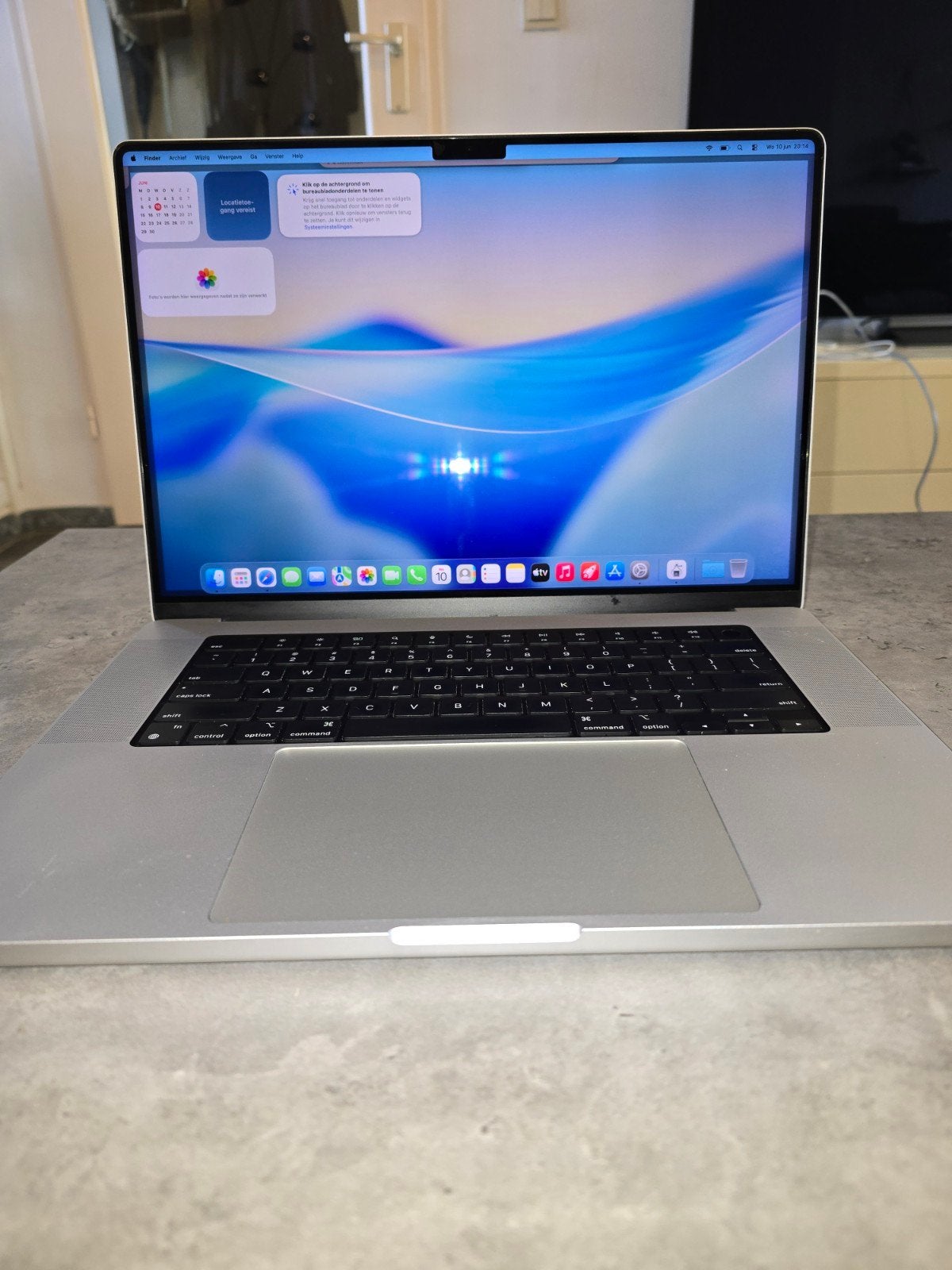 Macbook pro M1. 16 inch. 32GB 512GB, Computers en Software, 512 GB, Zo goed als nieuw, 16 inch, 4 Ghz of meer