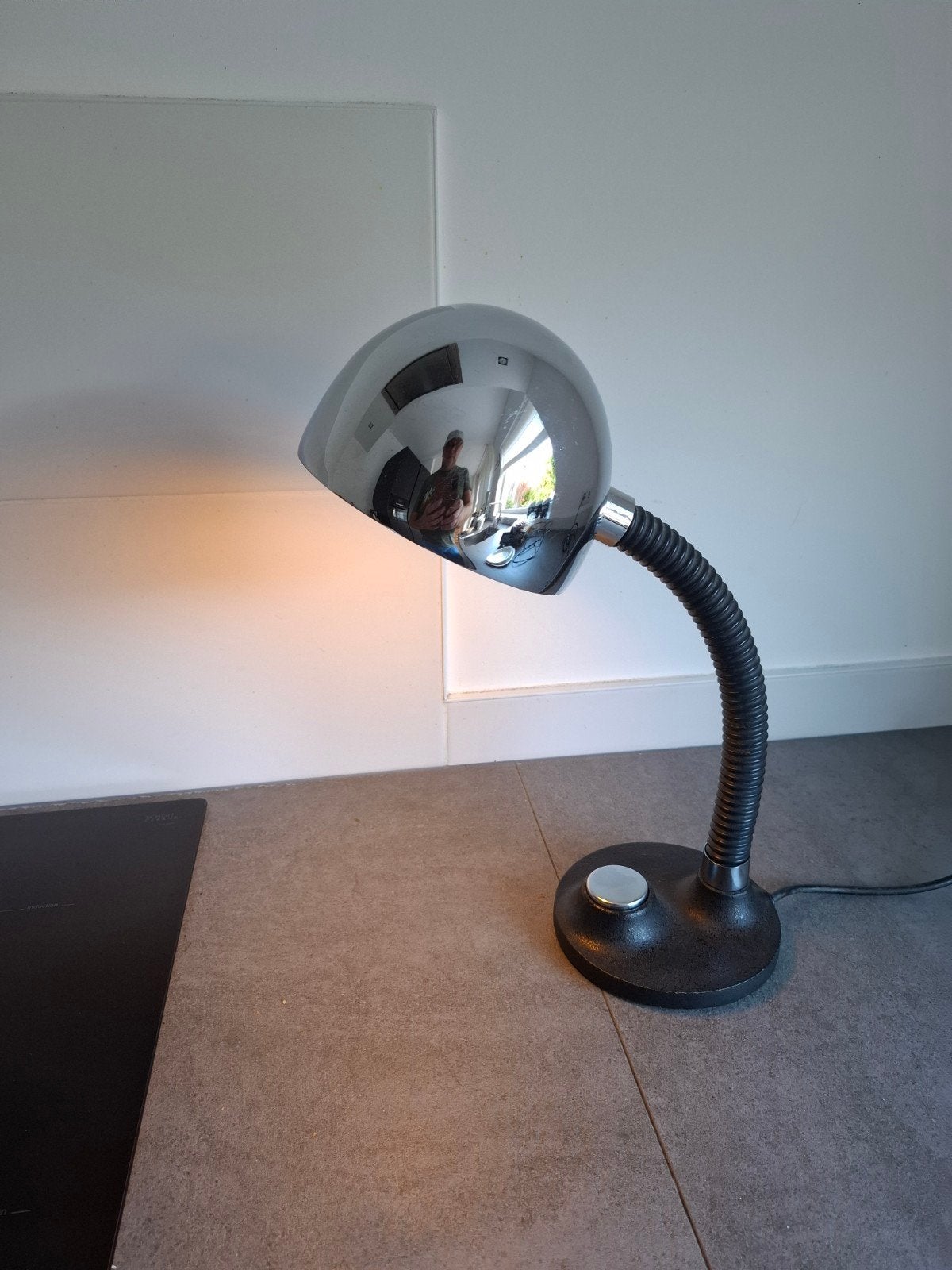 vintage design Hillebrand Egon tafellamp bureaulamp, Overige merken, Overige kleuren, Metaal, Design