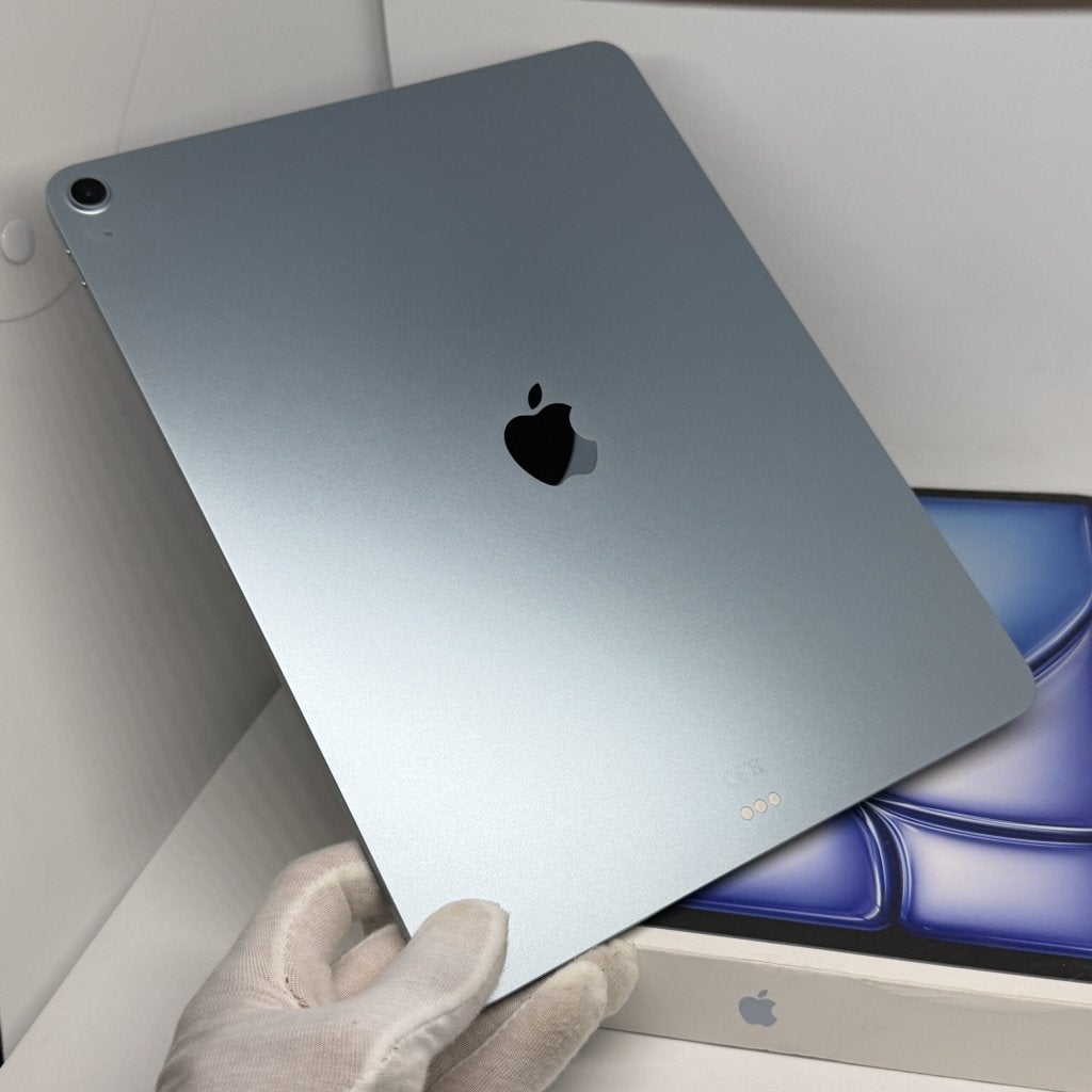 iPad Air 6e 13 inch M3 256GB grijs /krasvrij /100% batt /gar, Computers en Software, Apple iPads, Apple, Zo goed als nieuw, Support@apple.com