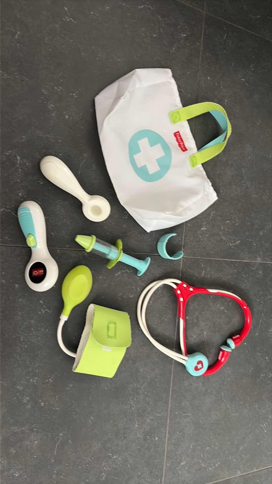 Doktersset Fisher Price, Kinderen en Baby's, Speelgoed | Fisher-Price, Ophalen, Gebruikt