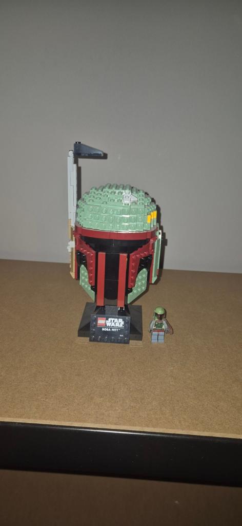 LEGO Star Wars Boba Fett Helm met minifiguur, Ophalen, Zo goed als nieuw, Overige merken