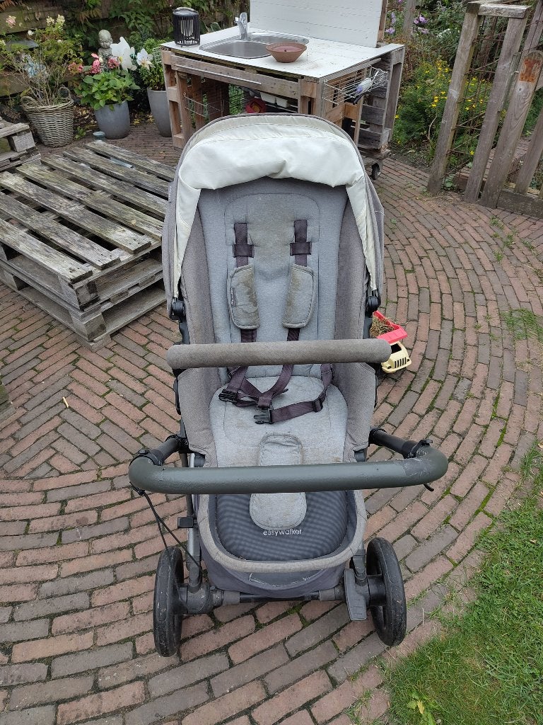 Gratis kinderwagen, Gebruikt, Verstelbare duwstang, Ophalen, Kinderwagen