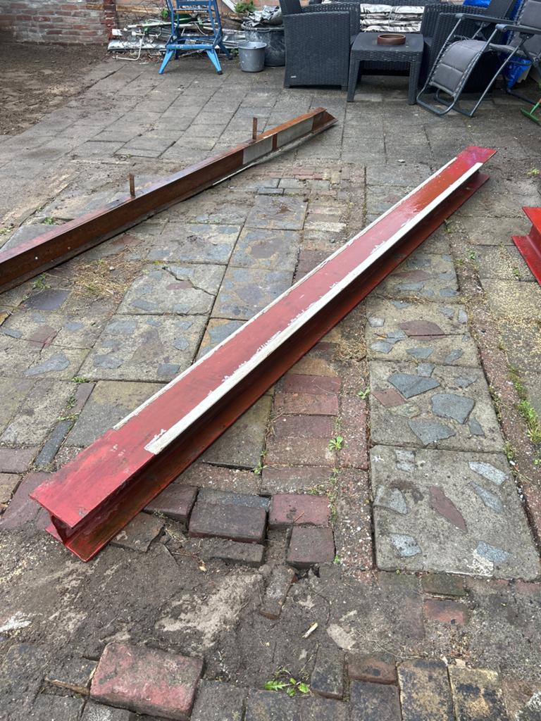 HEA160 Balk 300 cm lang voor draagconstructie, Doe-het-zelf en Verbouw, Metalen, Ophalen, Gebruikt, IJzer