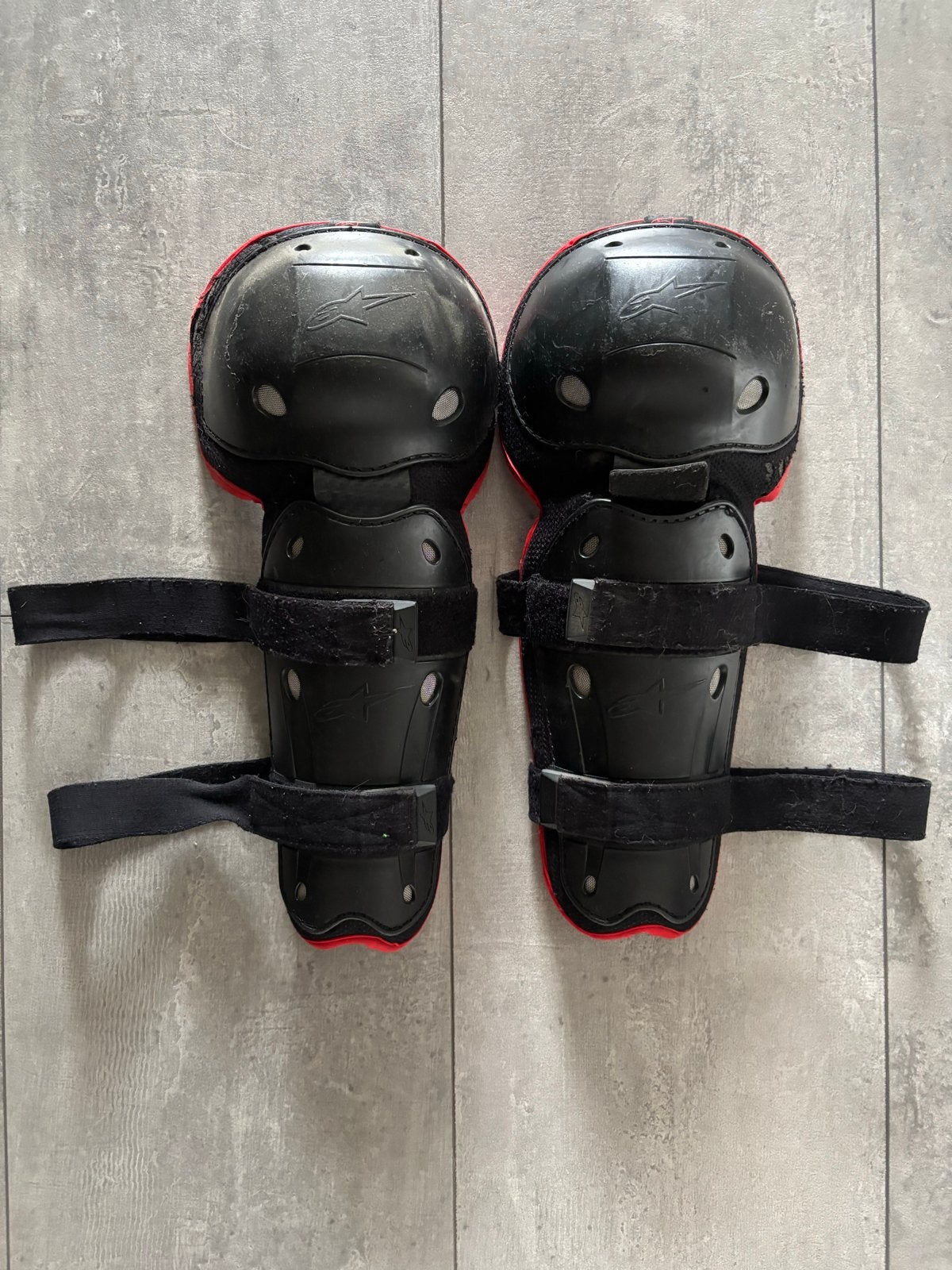 Alpine kniebeschermers voor motorcross of BMX, Motoren, Ophalen, Gebruikt