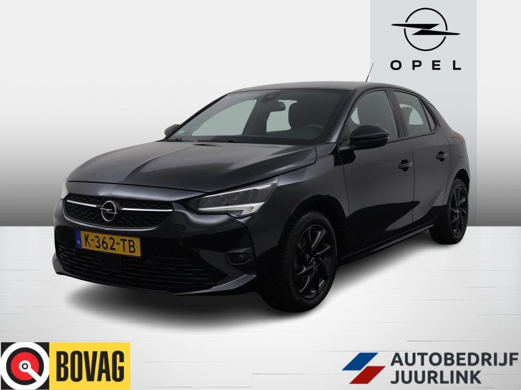 Opel Corsa 1.2T 100pk GS Line Led/Nav/Ecc/Carplay/Vc/Keyless, Auto's, Opel, Voorwielaandrijving, Stof, Gebruikt, Euro 6
