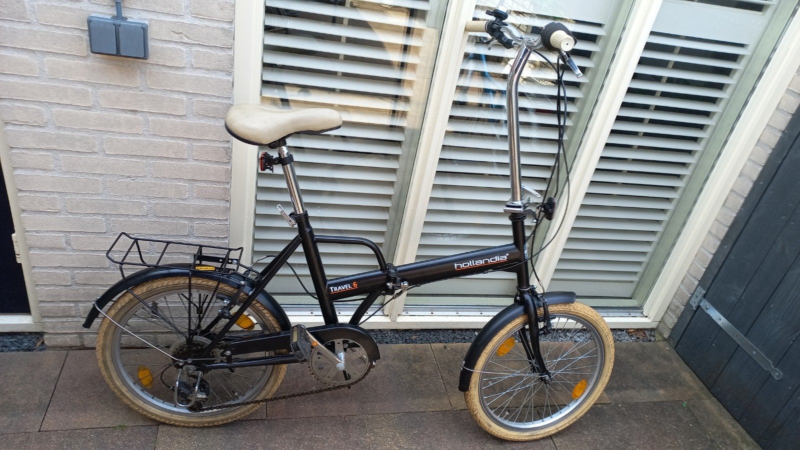 Hollandia Travel 6 Vouwfiets., Fietsen en Brommers, Fietsen | Vouwfietsen, Ophalen of Verzenden, 20 inch of meer, Versnellingen