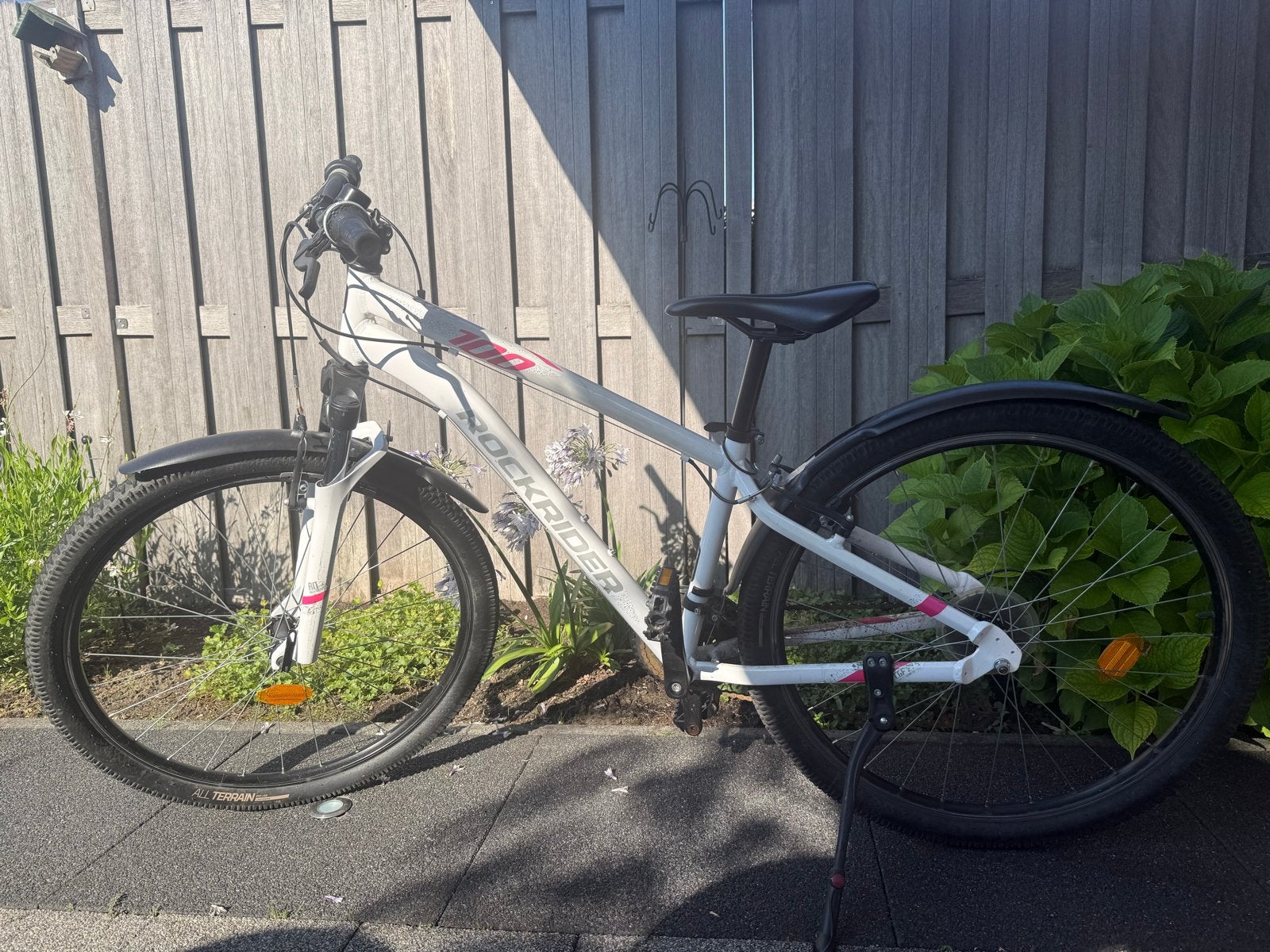 Kinder Mountainbike Rockrider, Gebruikt, Hardtail, 45 tot 49 cm, Dames