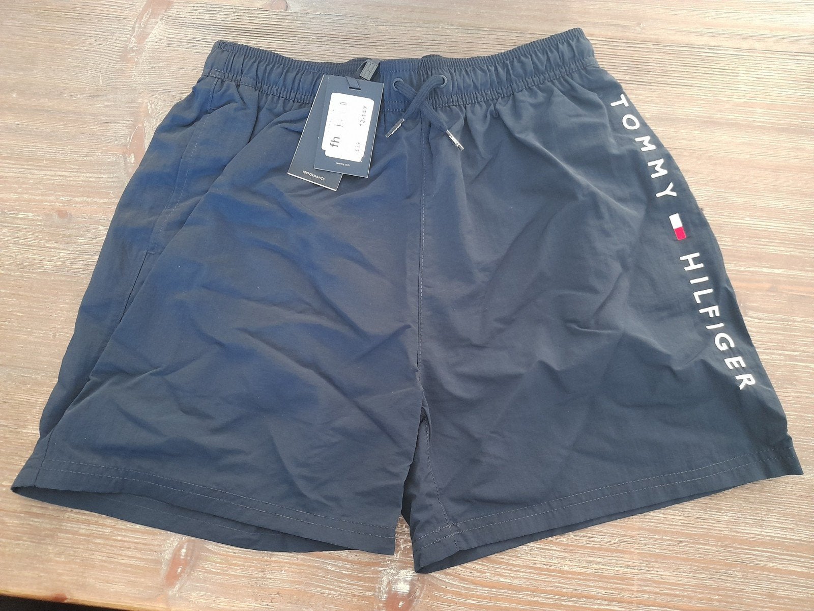 Donkerblauwe zwembroekTommy Hilfiger, maat 12-14 (152/164), Kinderen en Baby's, Kinderkleding | Maat 152, Ophalen of Verzenden