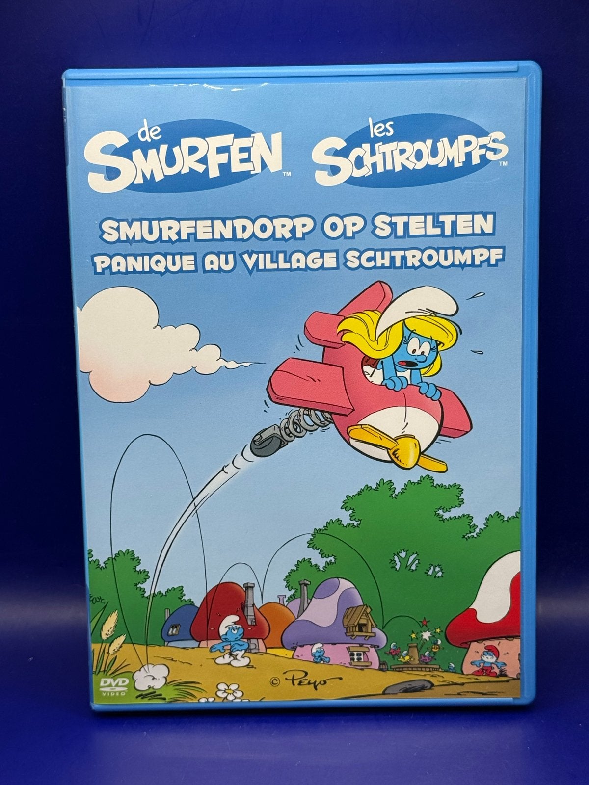 DVD De Smurfen Smurfendorp op Stelten origineel ZGAN, Europees, Tekenfilm, Verzenden, Alle leeftijden