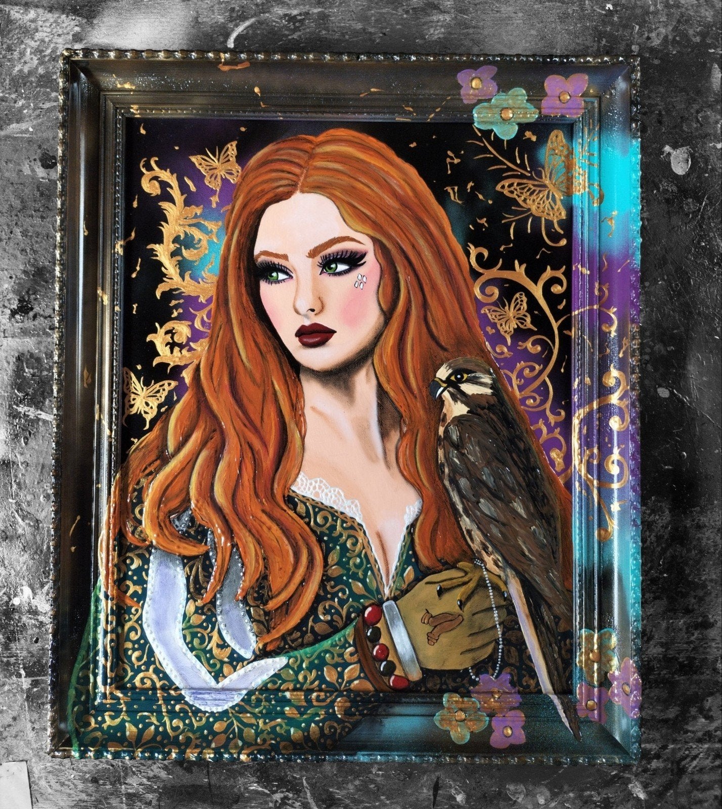 Uniek schilderij "Where legends rest ", Antiek en Kunst, Ophalen