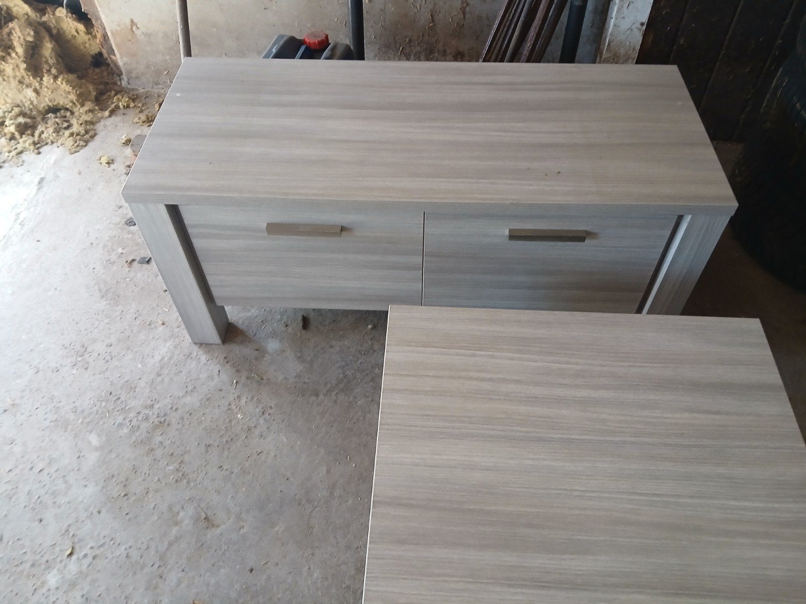 tv meubel + 1 bijzet tafel, Ophalen of Verzenden