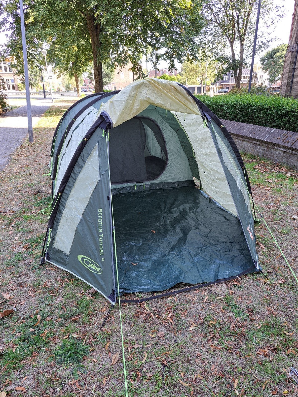 grote 3 persoons tent, Ophalen of Verzenden, Gebruikt, Tot en met 3