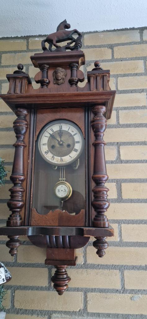 Originele antieke Junghans klokken, Ophalen