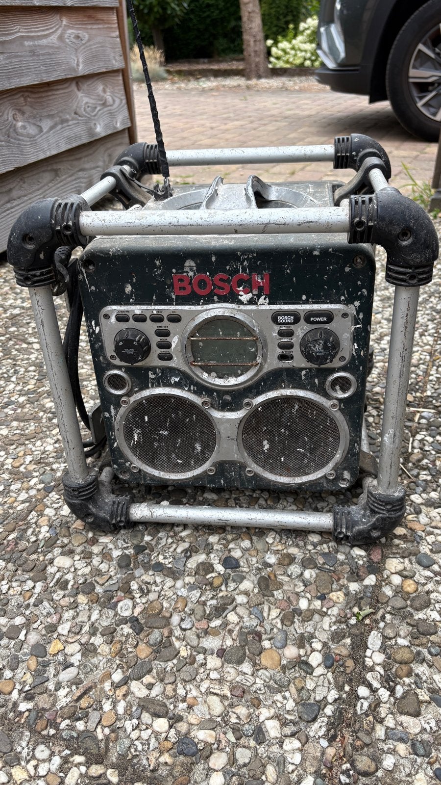 Bosch Bouwradio GML 24 V (batterij aan vervanging toe), Ophalen, Gebruikt, Bouwradio
