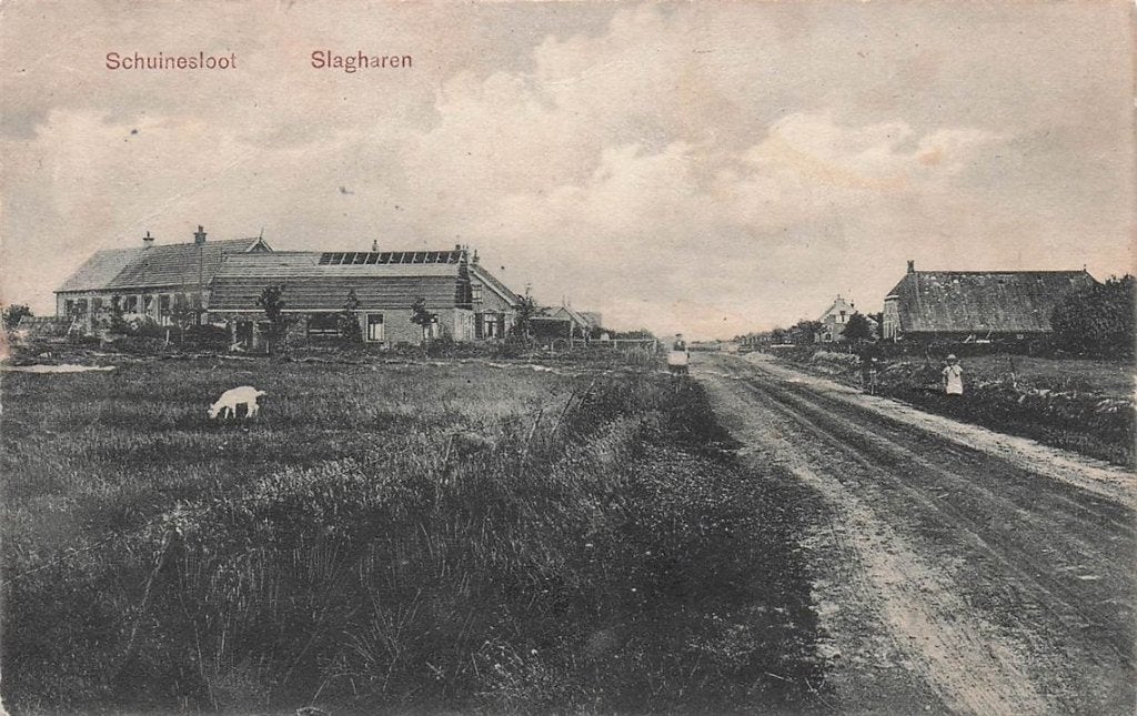 702-112-017 Schuinesloot Slagharen, Verzenden, Voor 1920, Overijssel