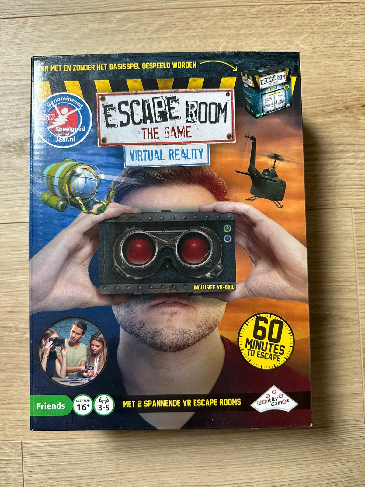 Escaperoom The Game - Virtual Reality, Vijf spelers of meer, Ophalen of Verzenden, Zo goed als nieuw