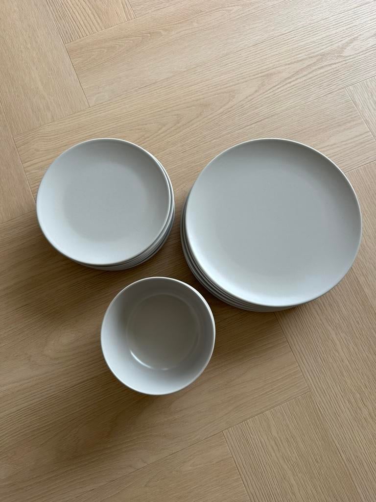 Beige serviesset IKEA, Ophalen, Overige typen, Zo goed als nieuw, Overige stijlen