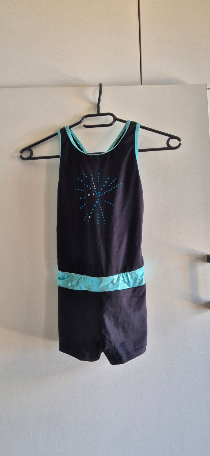 Turnpakje 146, Sport en Fitness, Turnen, Ophalen, Gebruikt, Blauw, Turnpak(je)