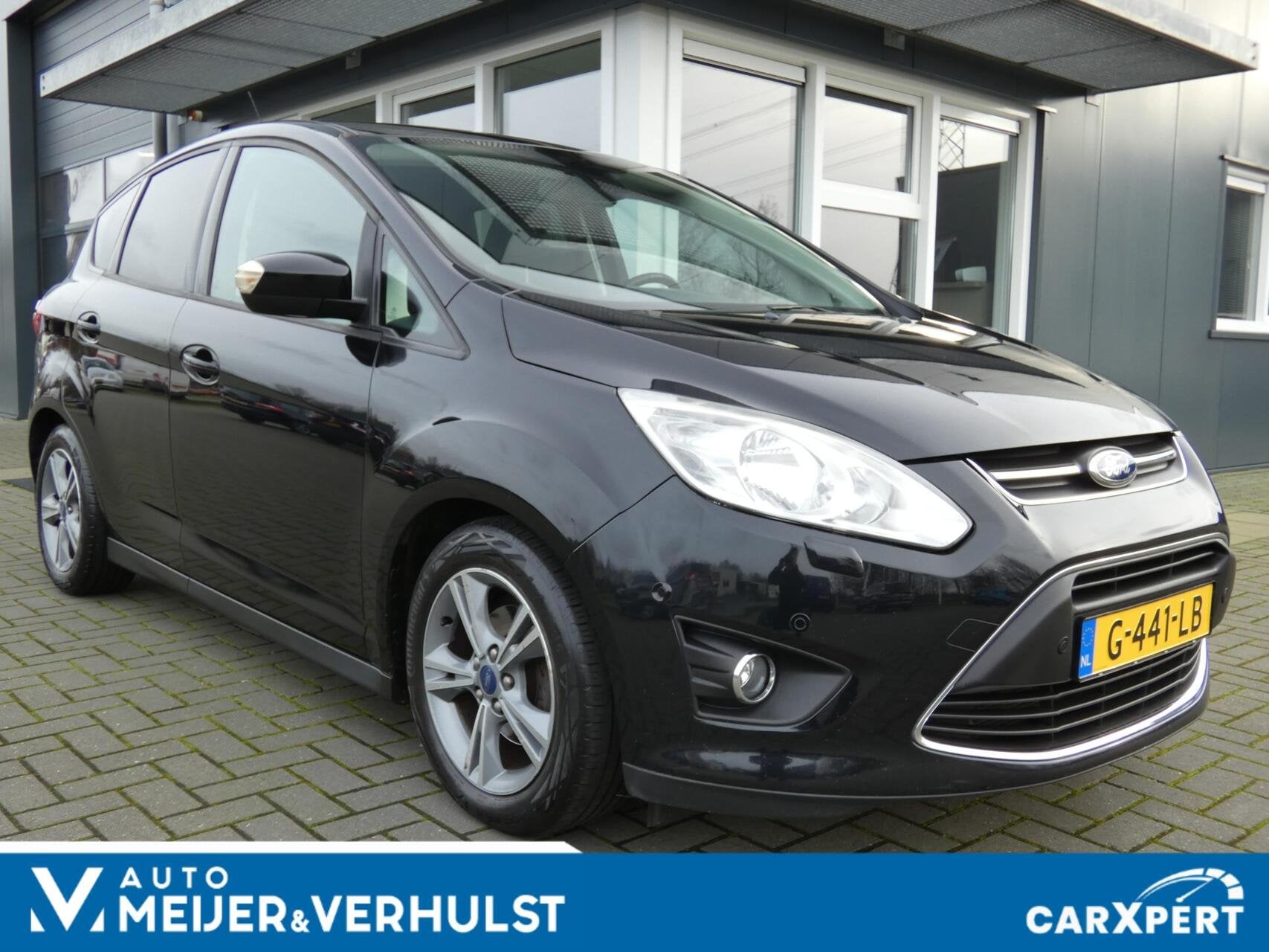 Ford C-Max 1.0 EcoBoost 125 PK Titanium| CLIMA| PDC | WINTER, Auto's, Voorwielaandrijving, Euro 5, Gebruikt, Zwart