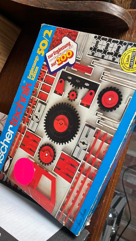 Fischer technik, Verzamelen, Speelgoed, Verzenden, Zo goed als nieuw