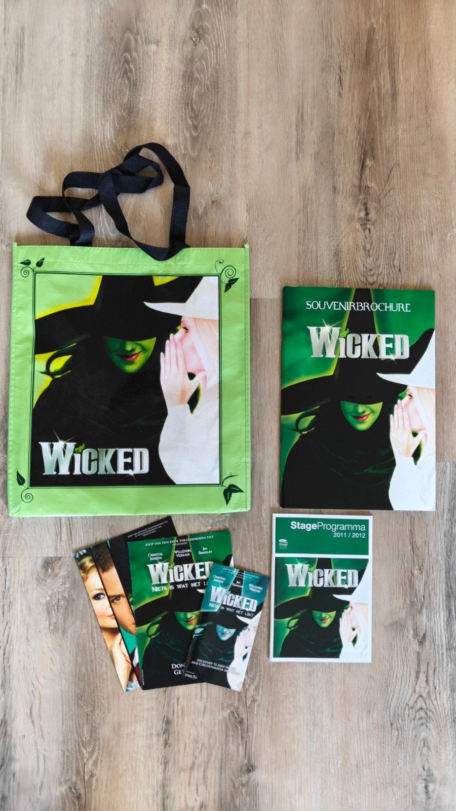 Musical pakket Wicked Nederlandse musical, Ophalen of Verzenden, Zo goed als nieuw