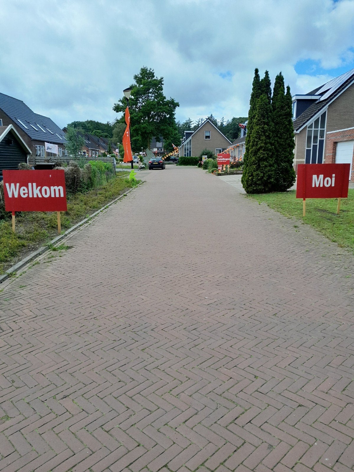 Straatversiering Drenthe
