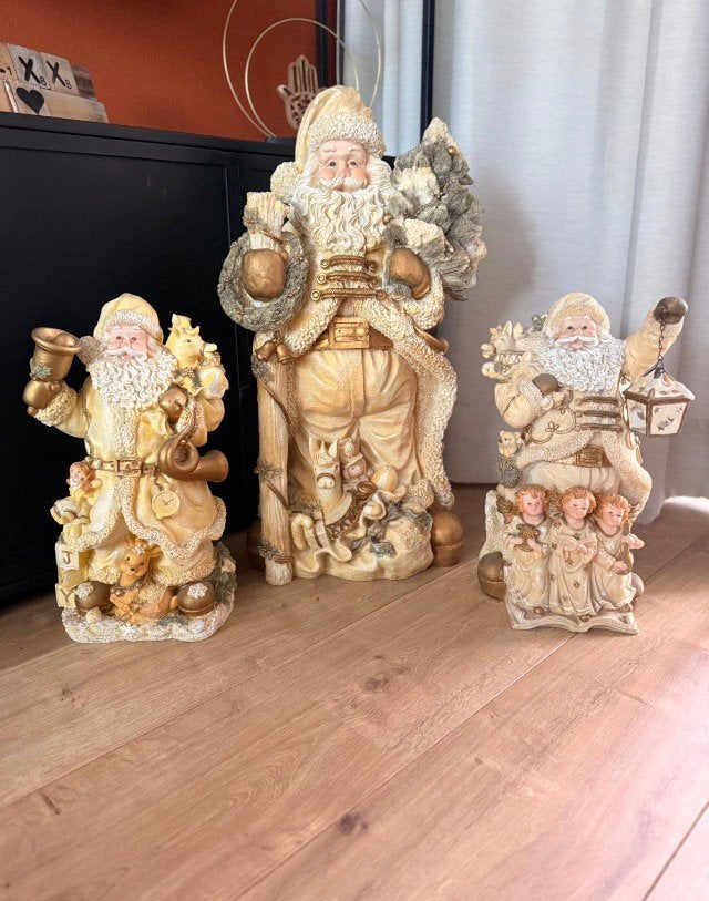 3 kerstman beelden, Diversen, Ophalen of Verzenden