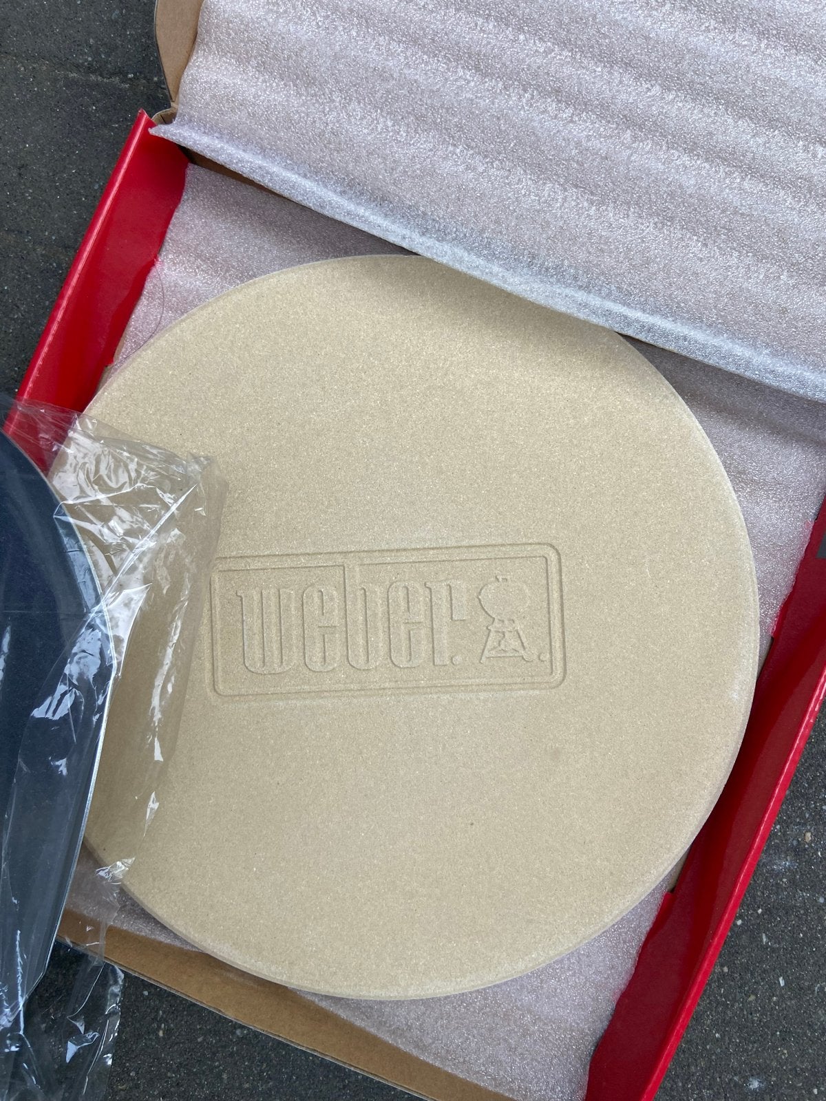 Weber pizzasteen met bakplaat - Nieuw in doos, Ophalen of Verzenden, Nieuw