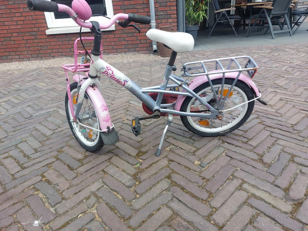 Loekie Prinses kinderfiets - opknapper, Ophalen, Terugtraprem, Gebruikt, Loekie