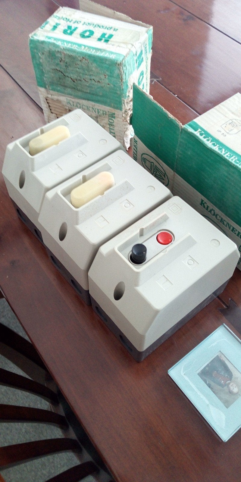 Klockner Moeller PKZM 3/G Motorschakelaars 380V (3 stuks), Ophalen, Overige typen