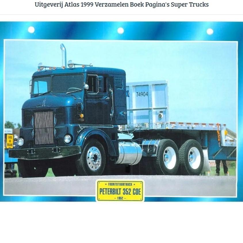 Uitgeverij Atlas 1999 Verzamelen Boek Pagina's Super Trucks, Boeken, Ophalen of Verzenden, Nieuw