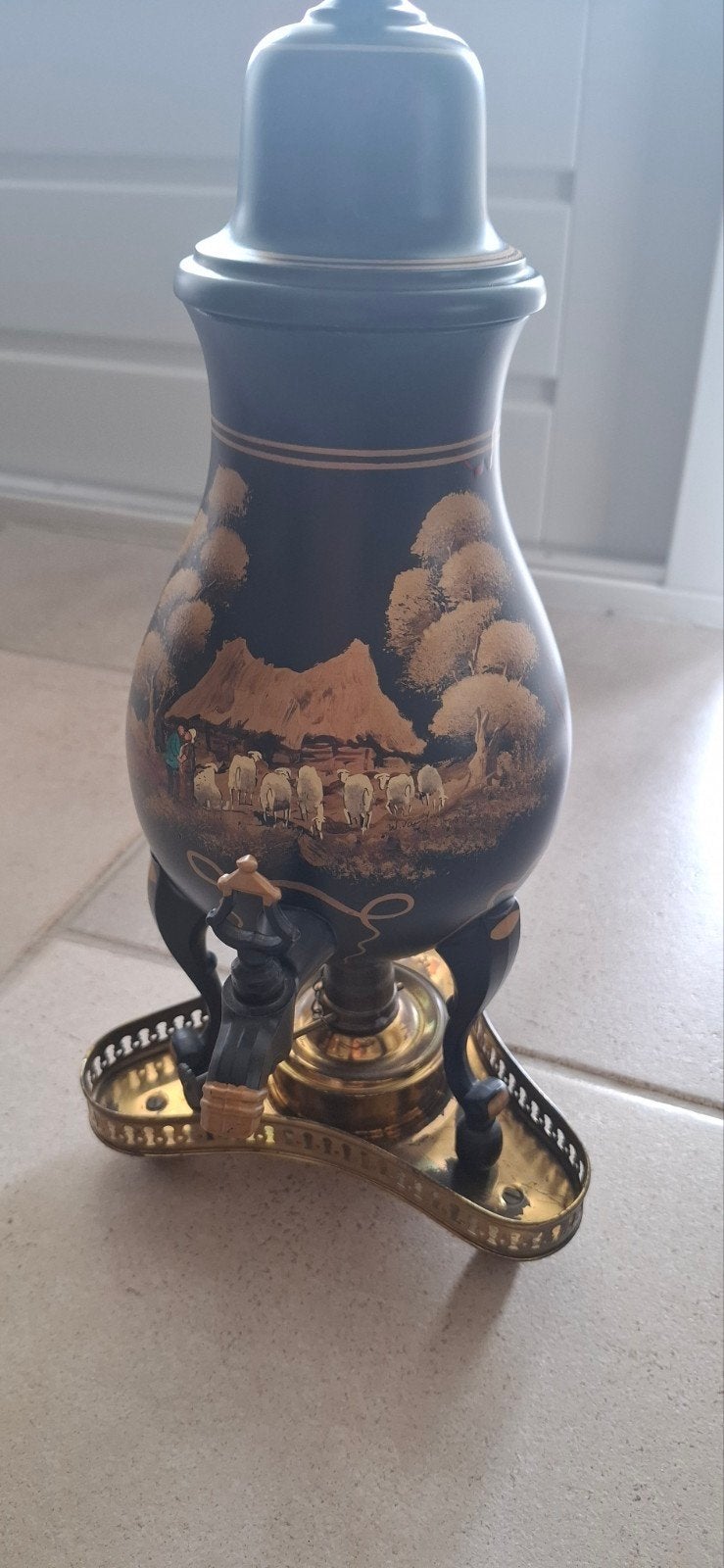 samowar koffieketel theeketel victoriaanse stijl antiek, Ophalen