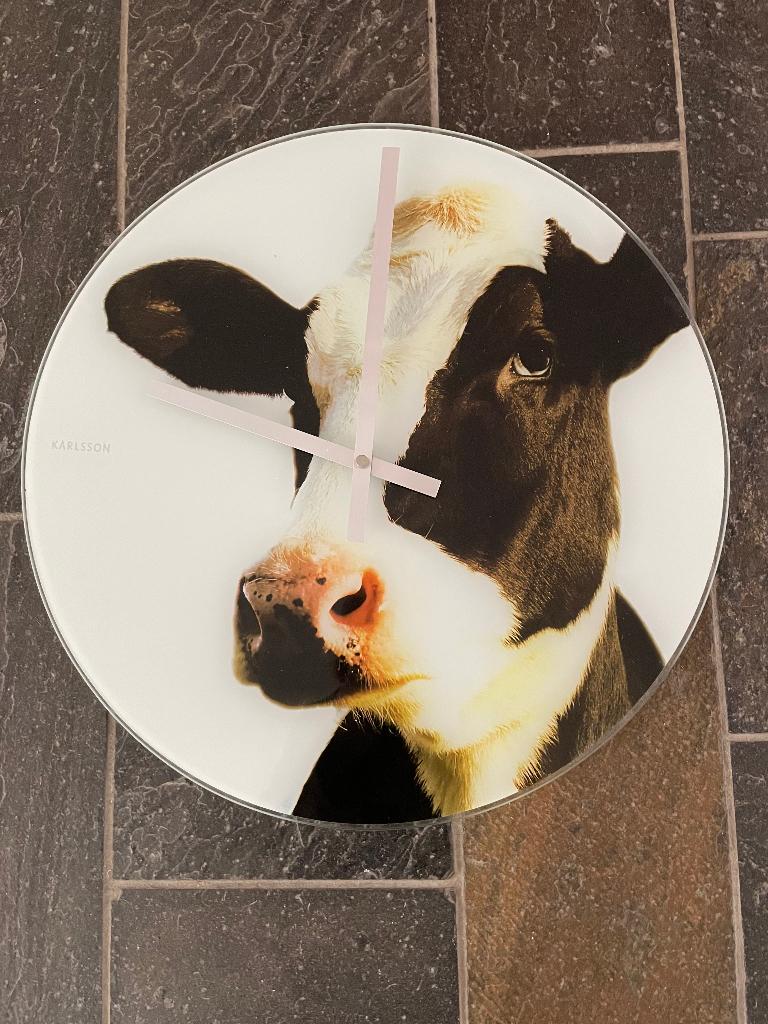 Keukenklok “koetje”, merk Karlsson, Ophalen, Nieuw, Wandklok