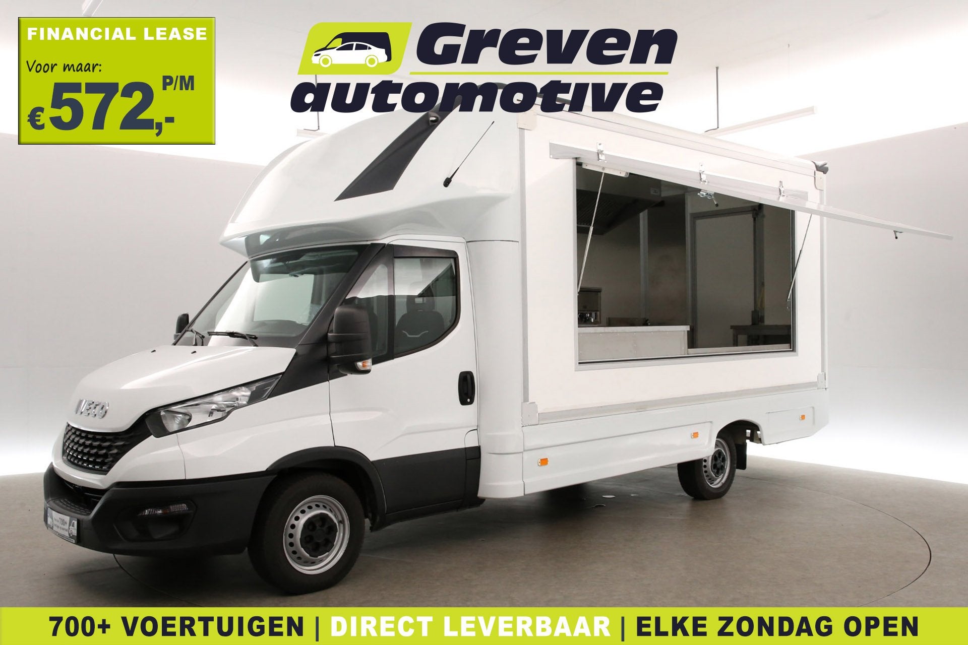 Iveco Daily 35S14 2.3 410 | Foodtruck | Patatwagen | Bakplaa, Greven Automotive, Info@grevenautomotive.nl, Oosterstraat 9
9502EC  STADSKANAAL, NL