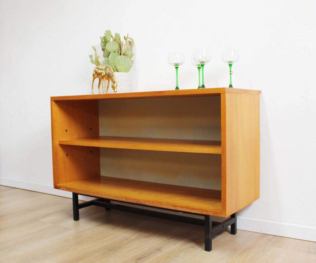Houten retro Mid Century dressoir - WK Möbel. Vintage kast, Met plank(en), O, 50 tot 100 cm, WK Möbel - WKS