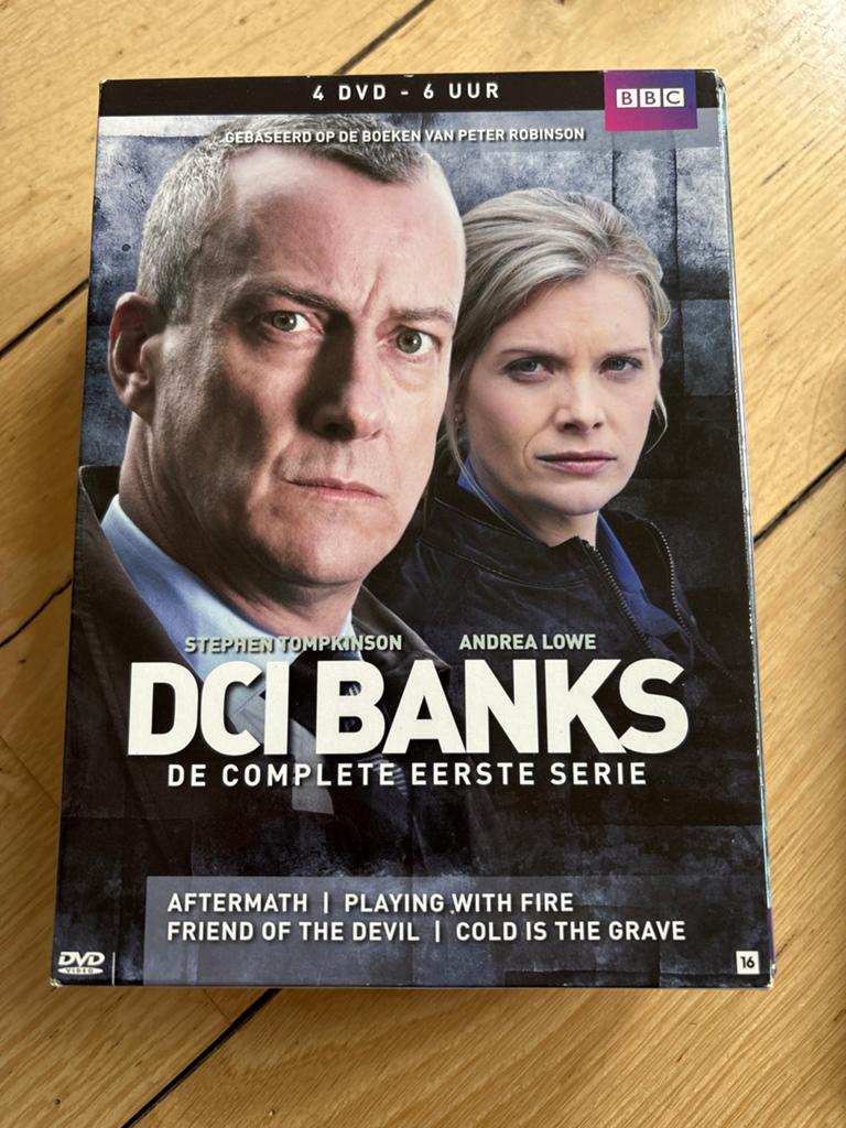 DCI Banks - De Complete Eerste Serie (4 DVD Boxset), Cd's en Dvd's, Gebruikt, Vanaf 16 jaar, Boxset, Ophalen of Verzenden