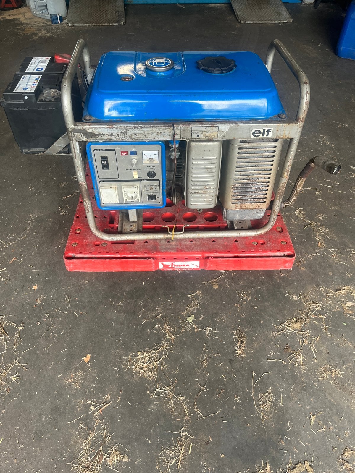 Aggregraat yamaha 4.4kva elektrisch gestart, Ophalen