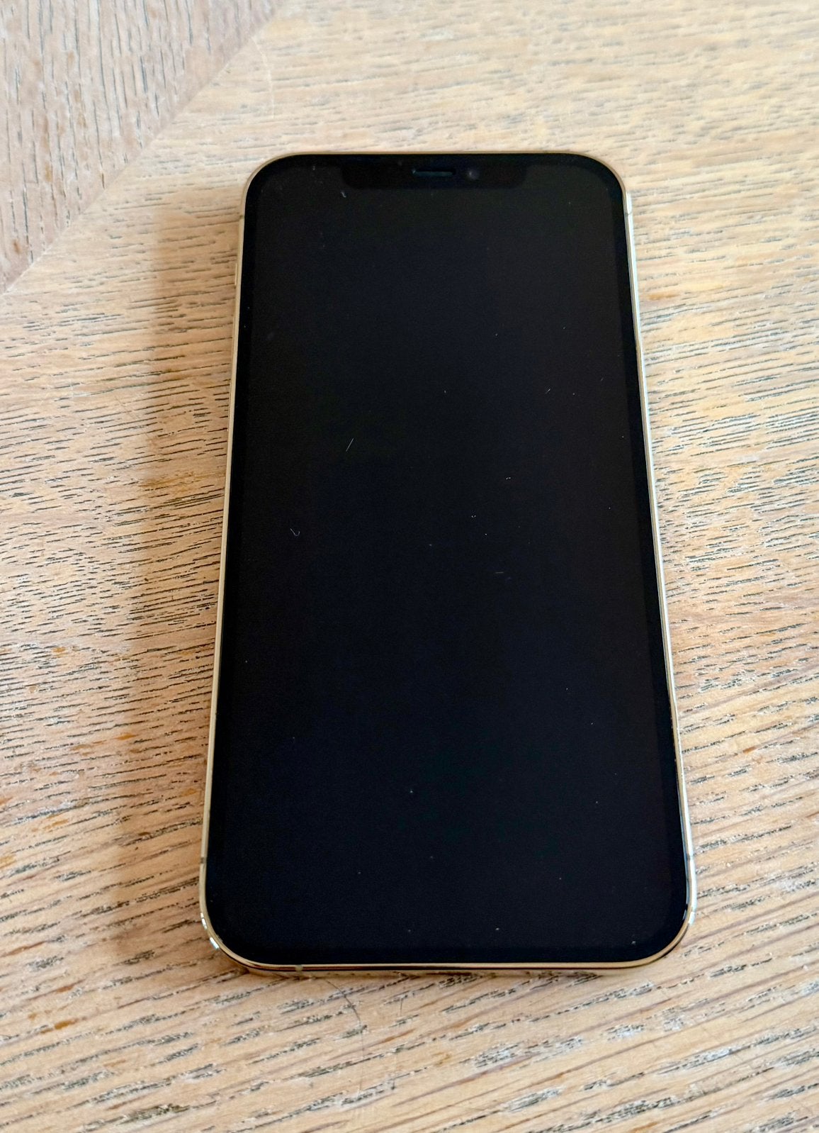iPhone 12 pro, eerste eigenaar, goud + snoer/stekker+ hoesje, 256 GB, 78 %, Zo goed als nieuw, Zonder simlock