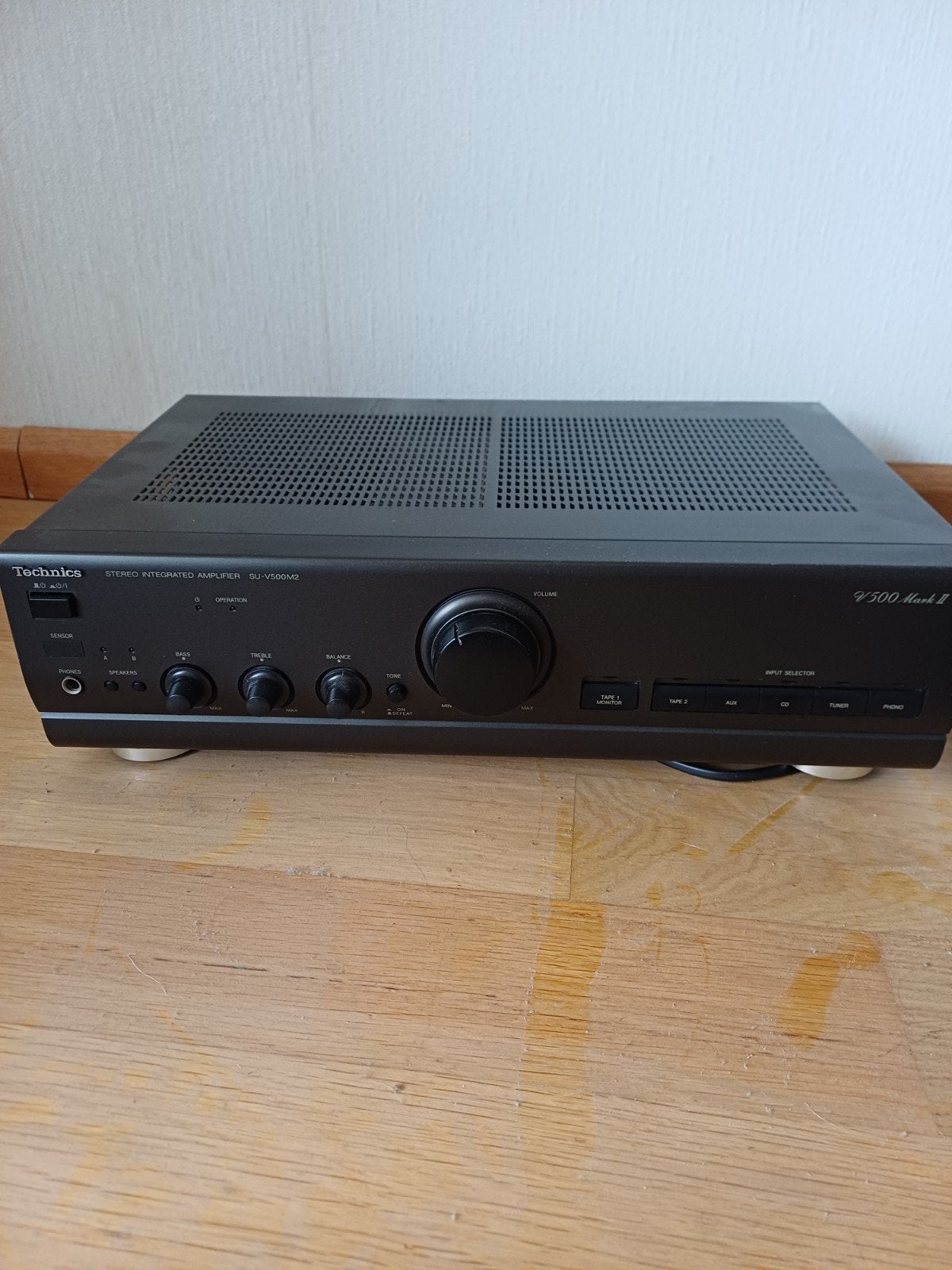 Technics SU-V500M2 Stereo Geïntegreerde Versterker, Overige merken, Gebruikt, Ophalen of Verzenden, 60 tot 120 watt