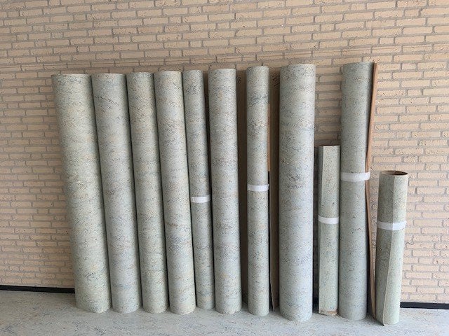 Marmoleum coupons forbo Splash NIEUW, Ophalen, Nieuw, 75 m² of meer, Overige typen