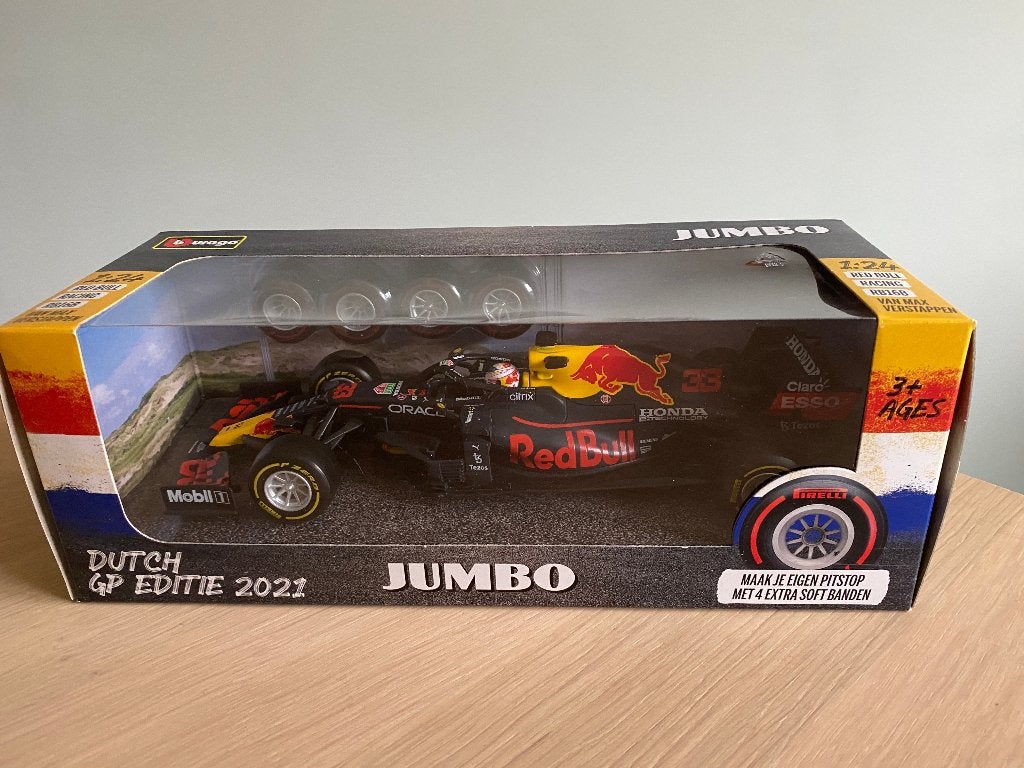 Red Bull Max verstappen F1 model auto Jumbo, Hobby en Vrije tijd, Auto, Groter dan 1:32, Nieuw, Ophalen