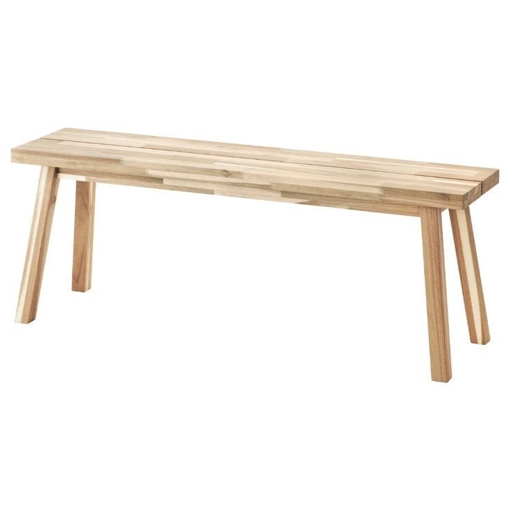 Skogsta bank ikea, Ophalen, Hout