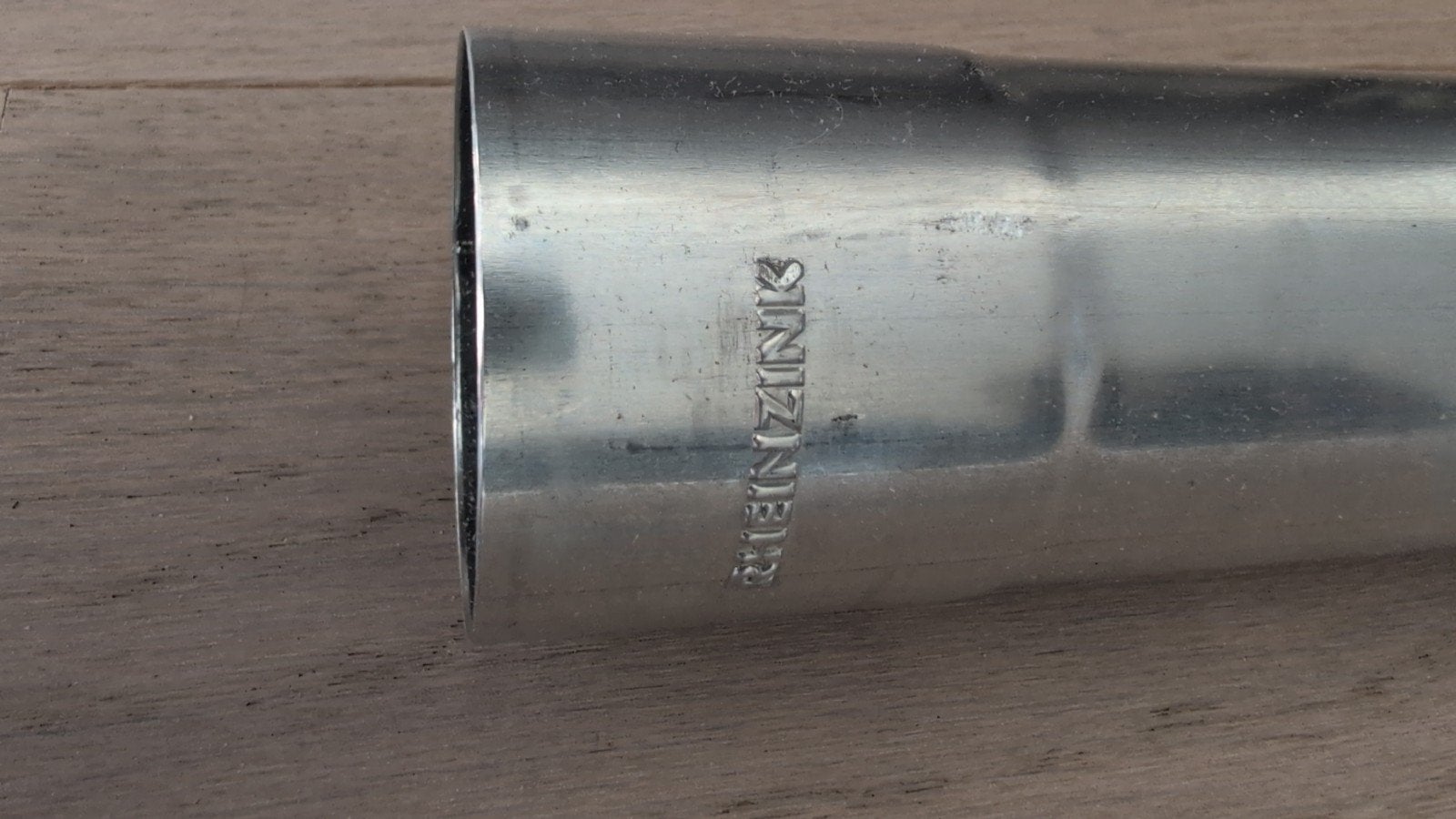 Rheinzink Regenpijp 60mm 3m met Beugels, Ophalen, 2 tot 4 meter, 60 tot 80 mm, Nieuw