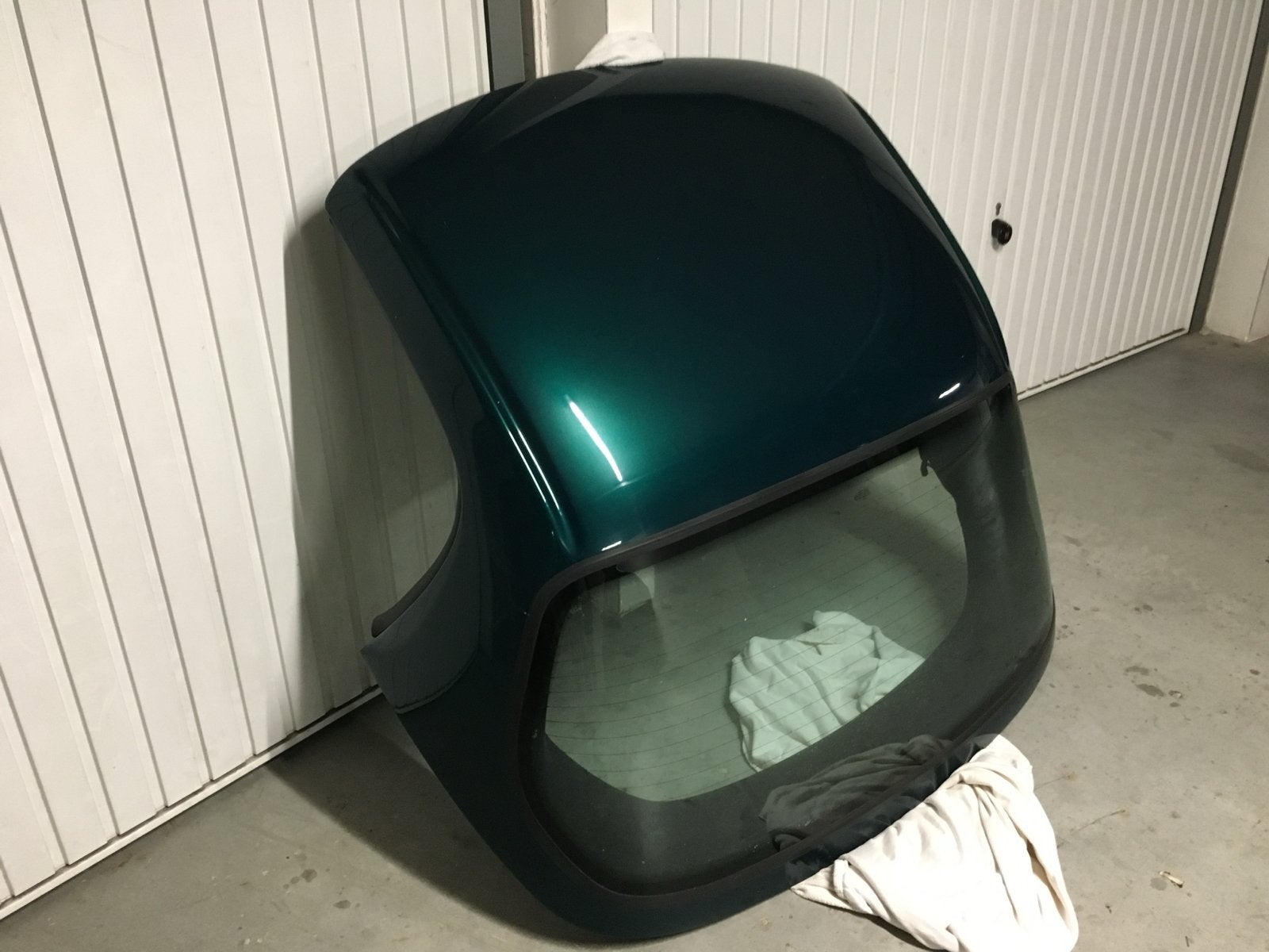 BMW Z3 Wiesmann Hardtop - bostongroen, Ophalen, Gebruikt, BMW, Achterklep