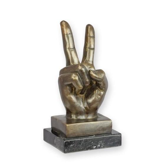 hand van brons , vrede [ piece ], Ophalen of Verzenden, Nieuw