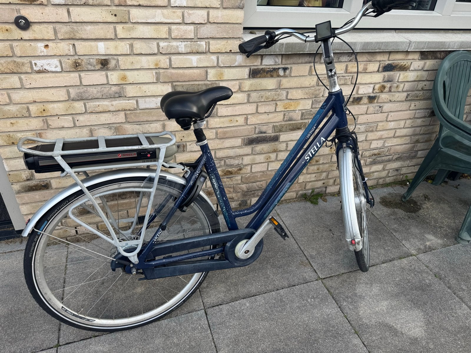 Stella elektrische fiets - Damesmodel, Gebruikt, 51 tot 55 cm, 50 km per accu of meer, Ophalen